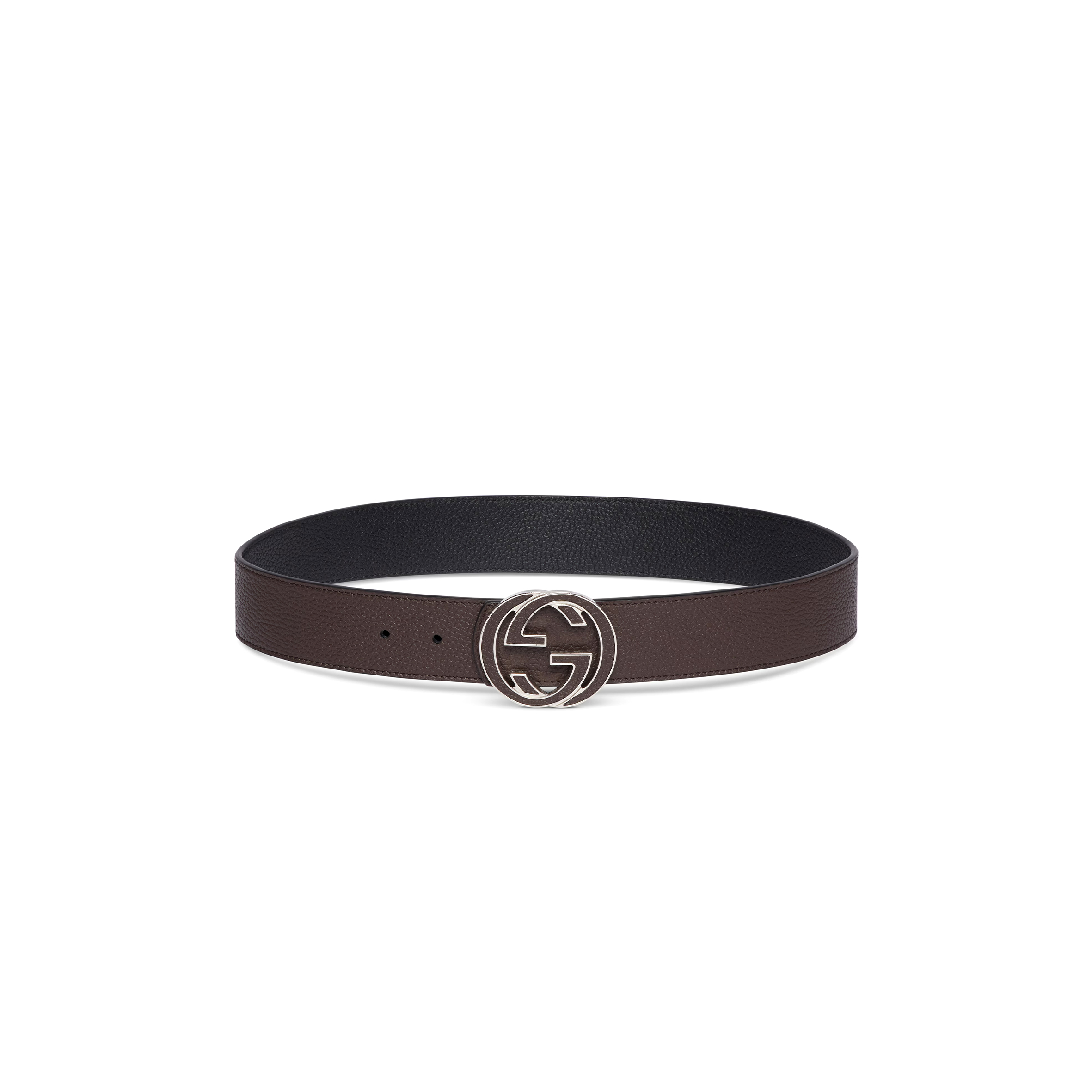 GUCCI REVERSIBLE BELT WITH INTERLOCKING G BUCKLE 812273 GUCCI REVERSIBLE BELT WITH INTERLOCKING G BUCKLE 812273